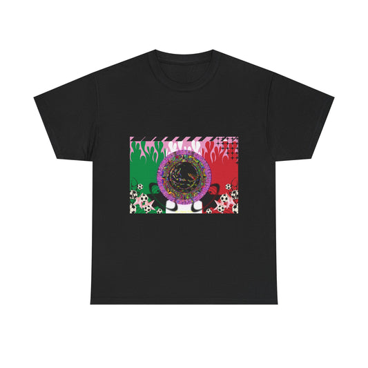 Los Angelez Made x Mexican Flag Unisex Heavy Cotton T-Shirt
