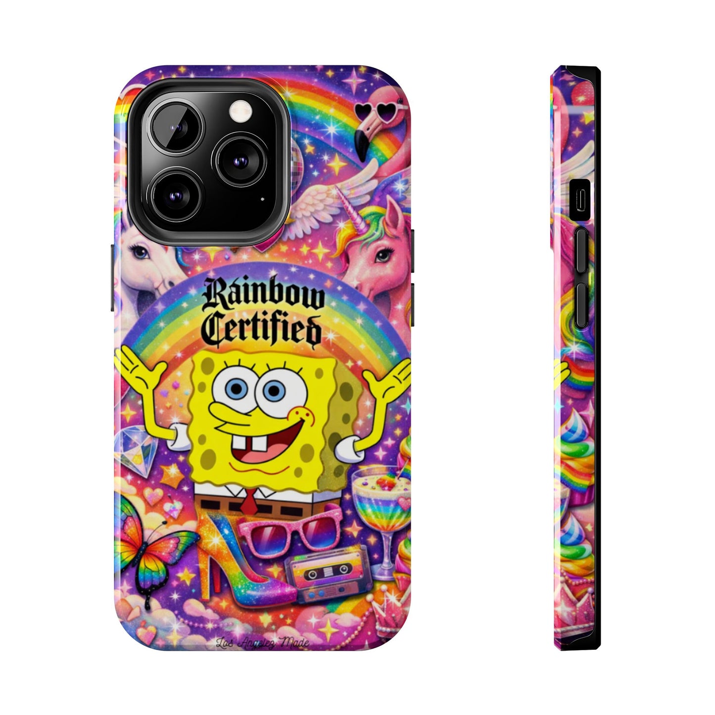 Los Angelez Made x Gay SpongeBob ''Rainbow Certified'' Tough Phone Case