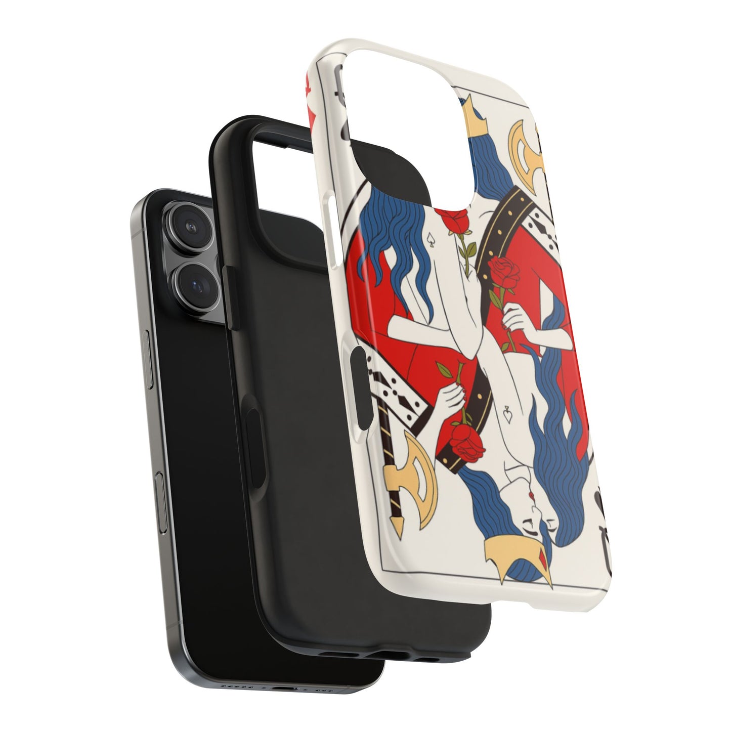 Los Angelez Made x Two Queens Card Tough Phone Case