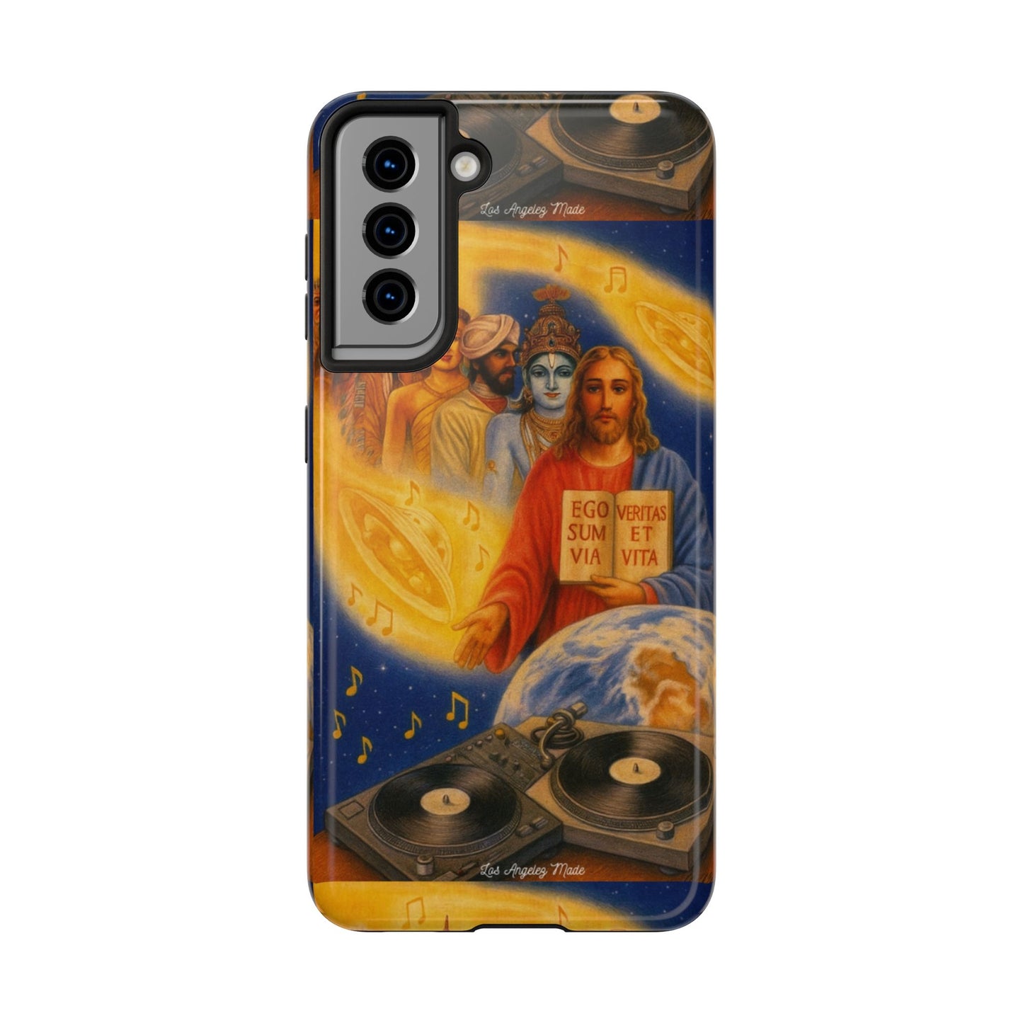 Los Angelez Made x God Is A DJ Tough Phone Case
