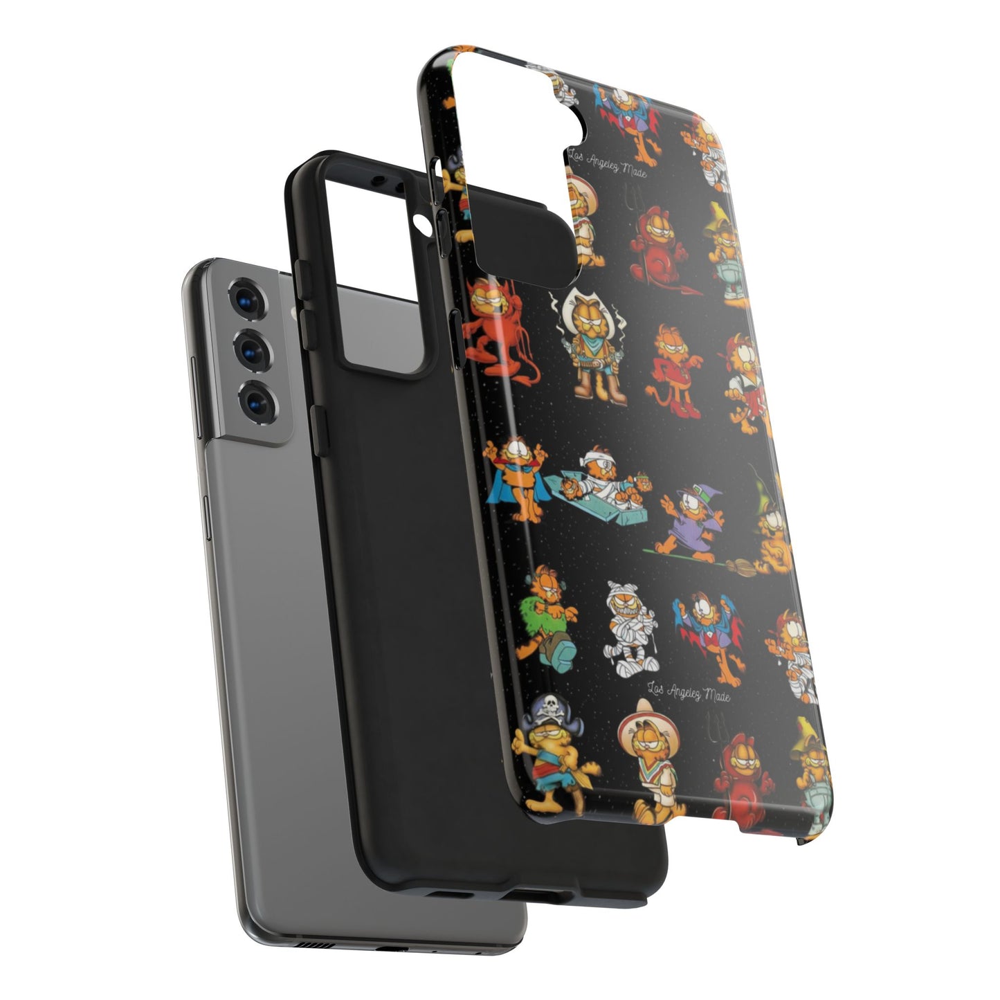 Los Angelez Made x Garfield Halloween Sticker Sheet Tough Phone Case