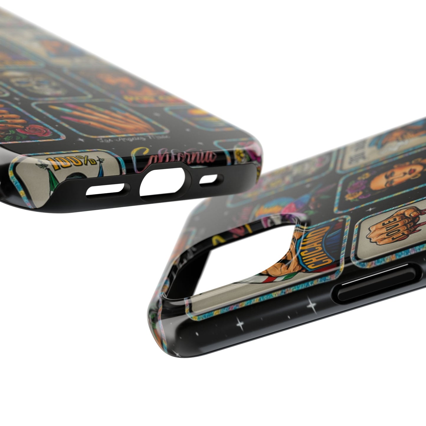 Los Angelez Made x Chicano Vintage Stickers Tough Phone Case