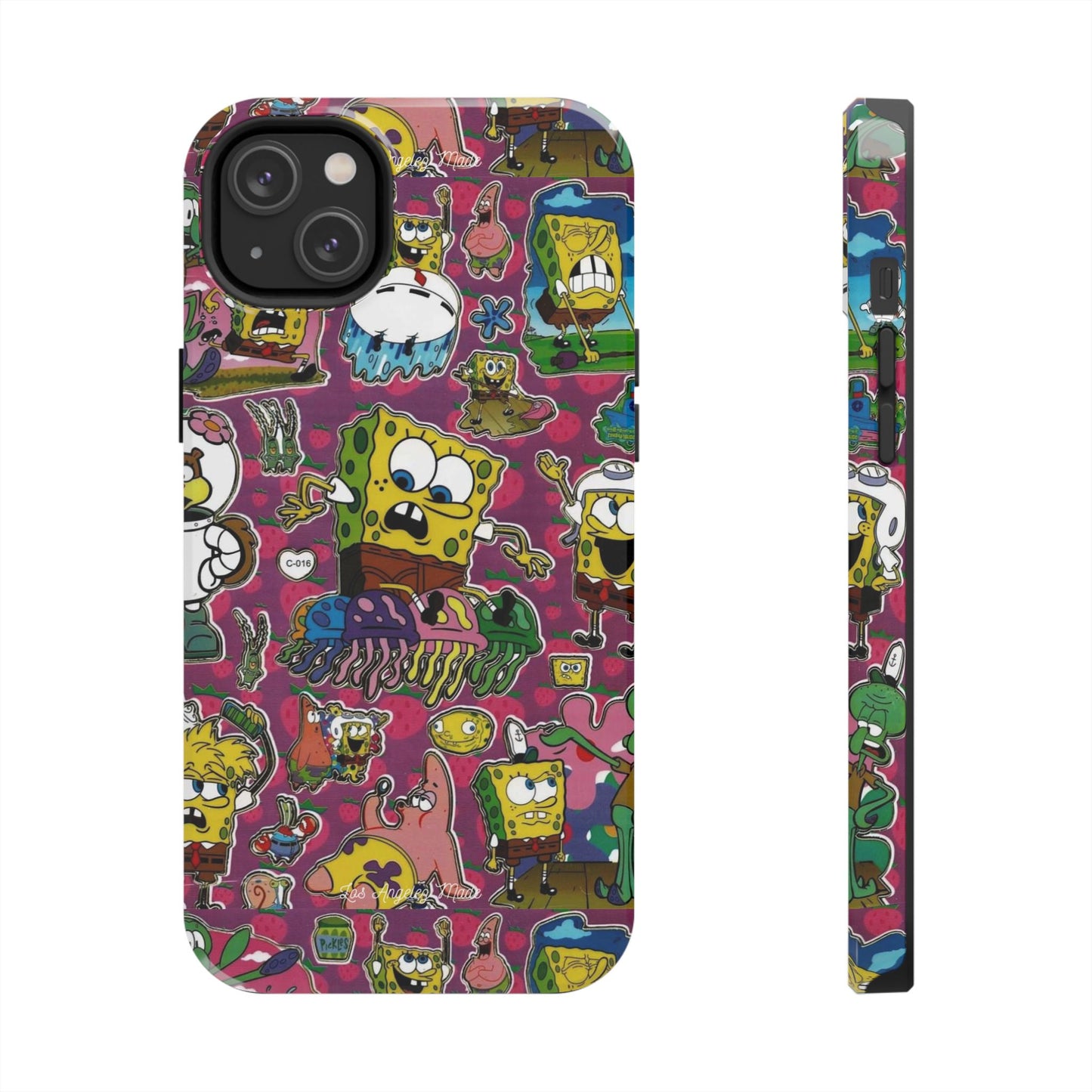 Los Angelez Made x SpongeBob Sticker Sheet Tough Phone Case