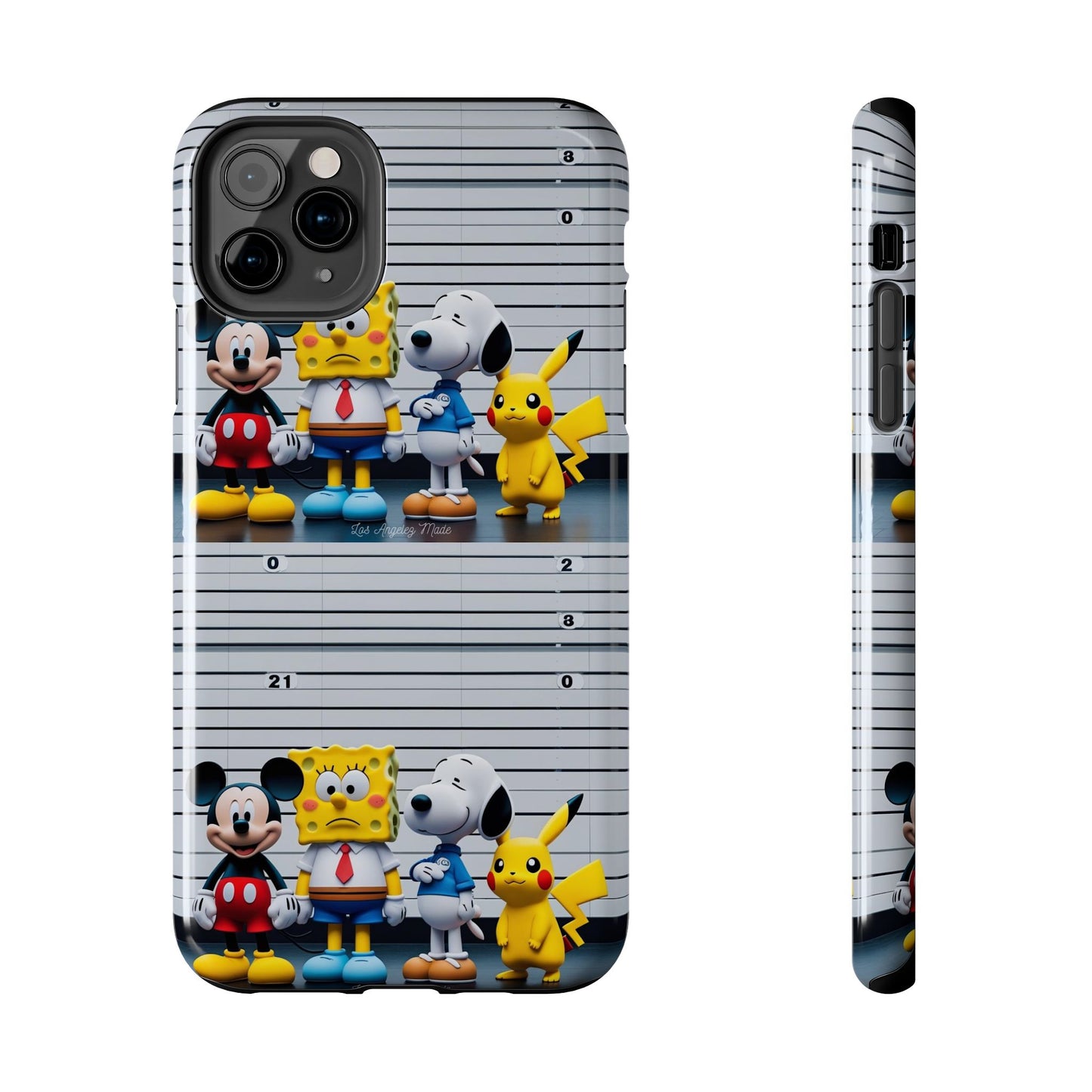 Los Angelez Made x Cartoon Police Line Up Tough Phone Case