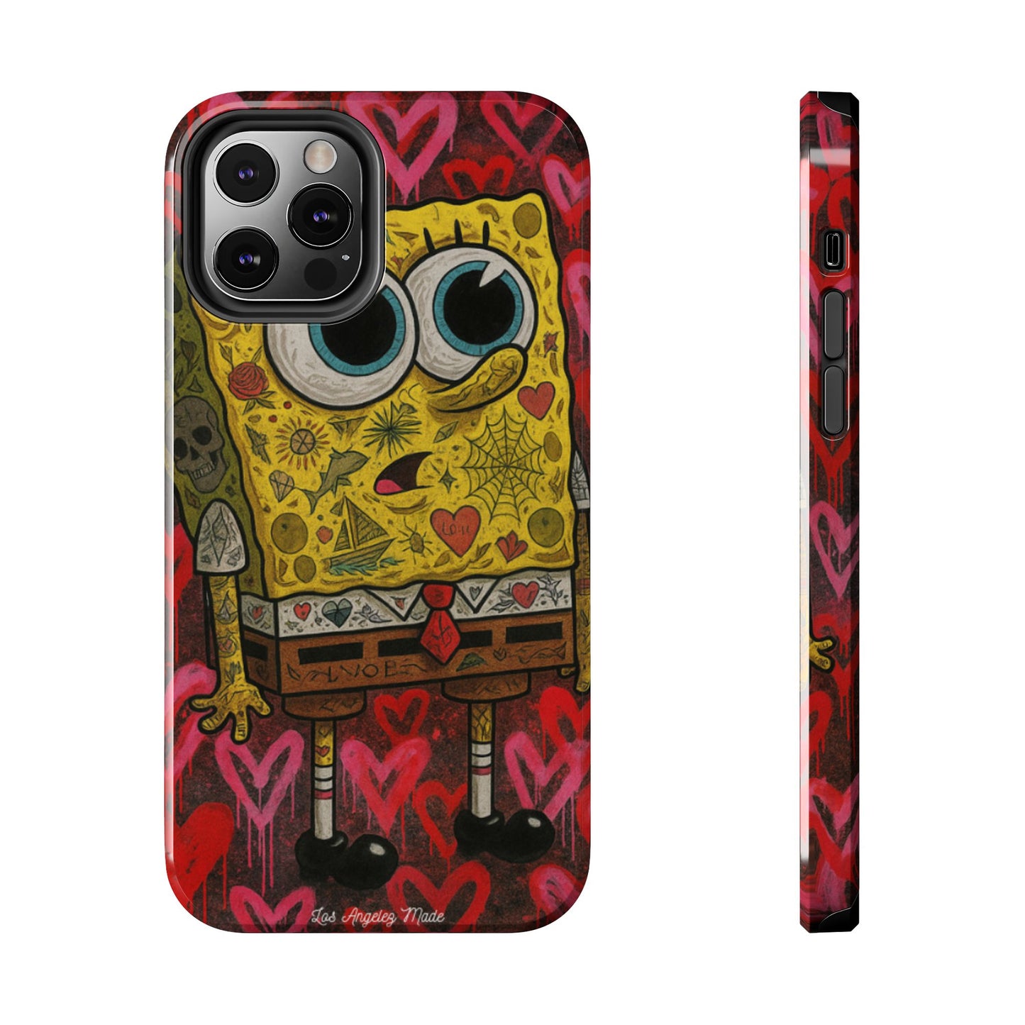 Los Angelez Made x Tatted Spongebob Tough Phone Case