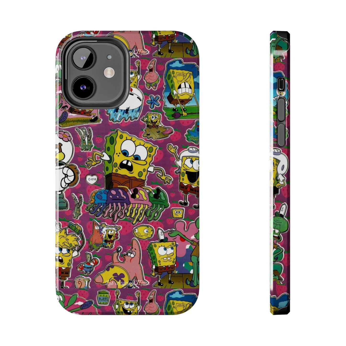 Los Angelez Made x SpongeBob Sticker Sheet Tough Phone Case