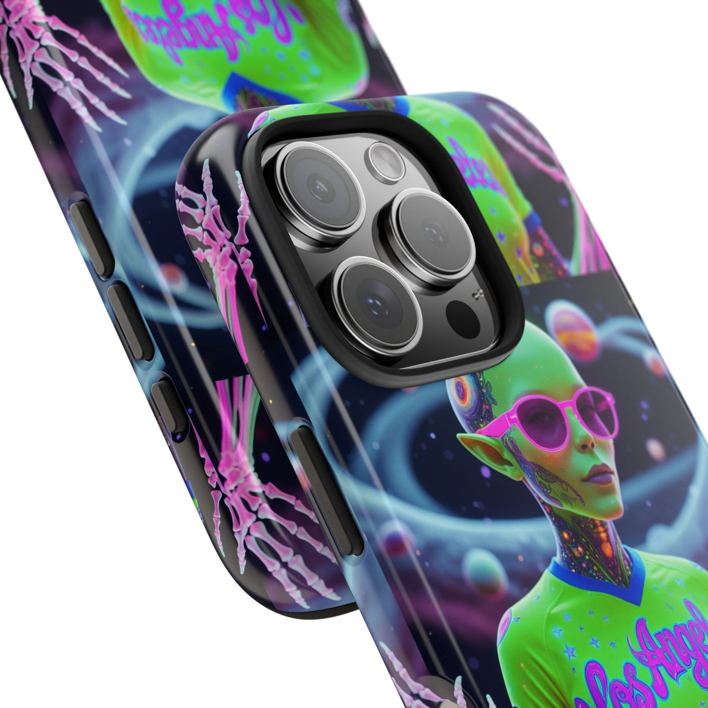 Los Angelez Made x Neon Alien Tough Phone Case