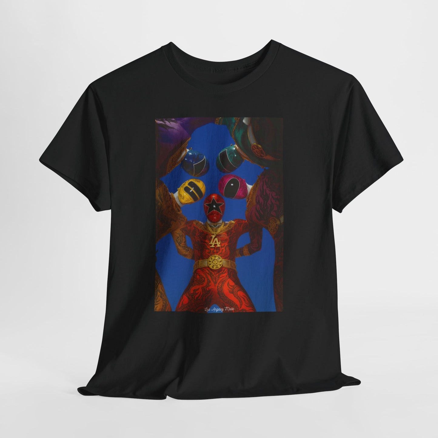 Los Angelez Made x Power Rangers Unisex Heavy Cotton T-Shirt
