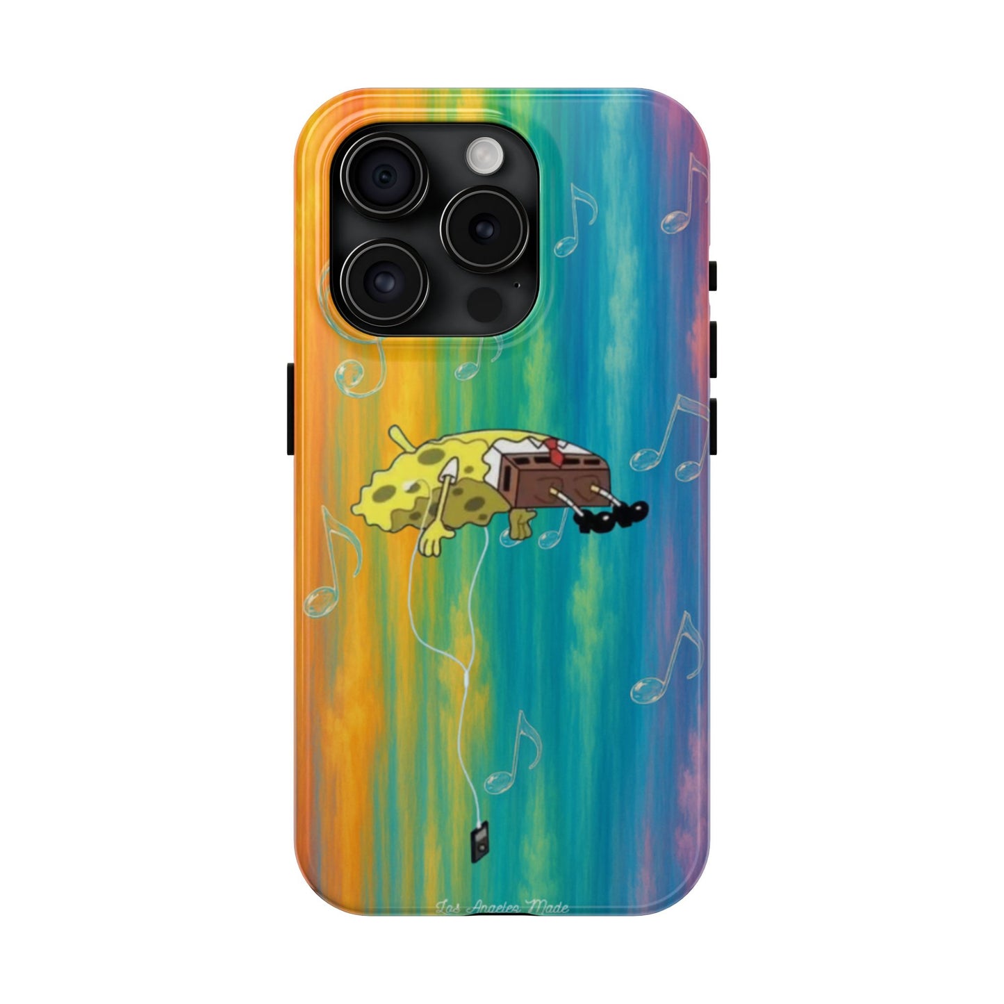 Los Angelez Made x Spongebob Music Is Life Tough Phone Case