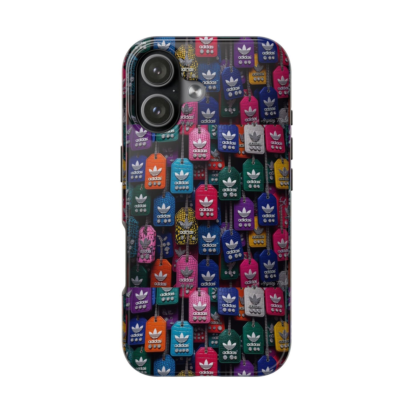 Los Angelez Made x Adidas Leather Tags Tough Phone Case
