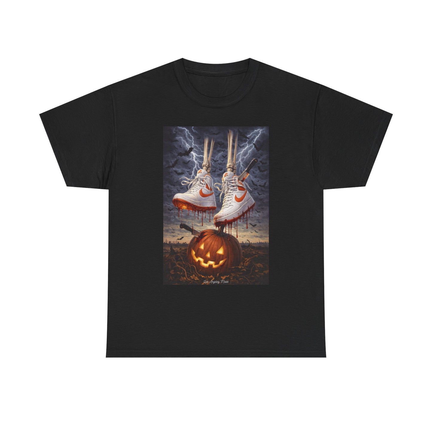 Los Angelez Made x Halloween Nike Ad Unisex Heavy Cotton T-Shirt
