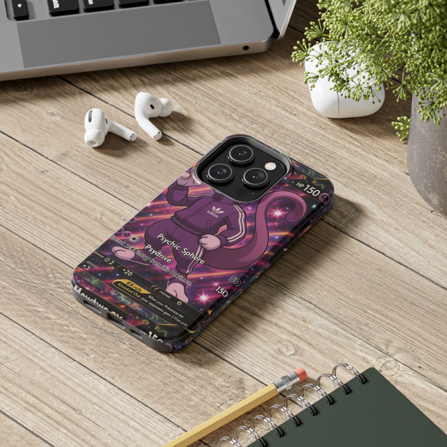 Los Angelez Made x Mew Two Card Tough Phone Case
