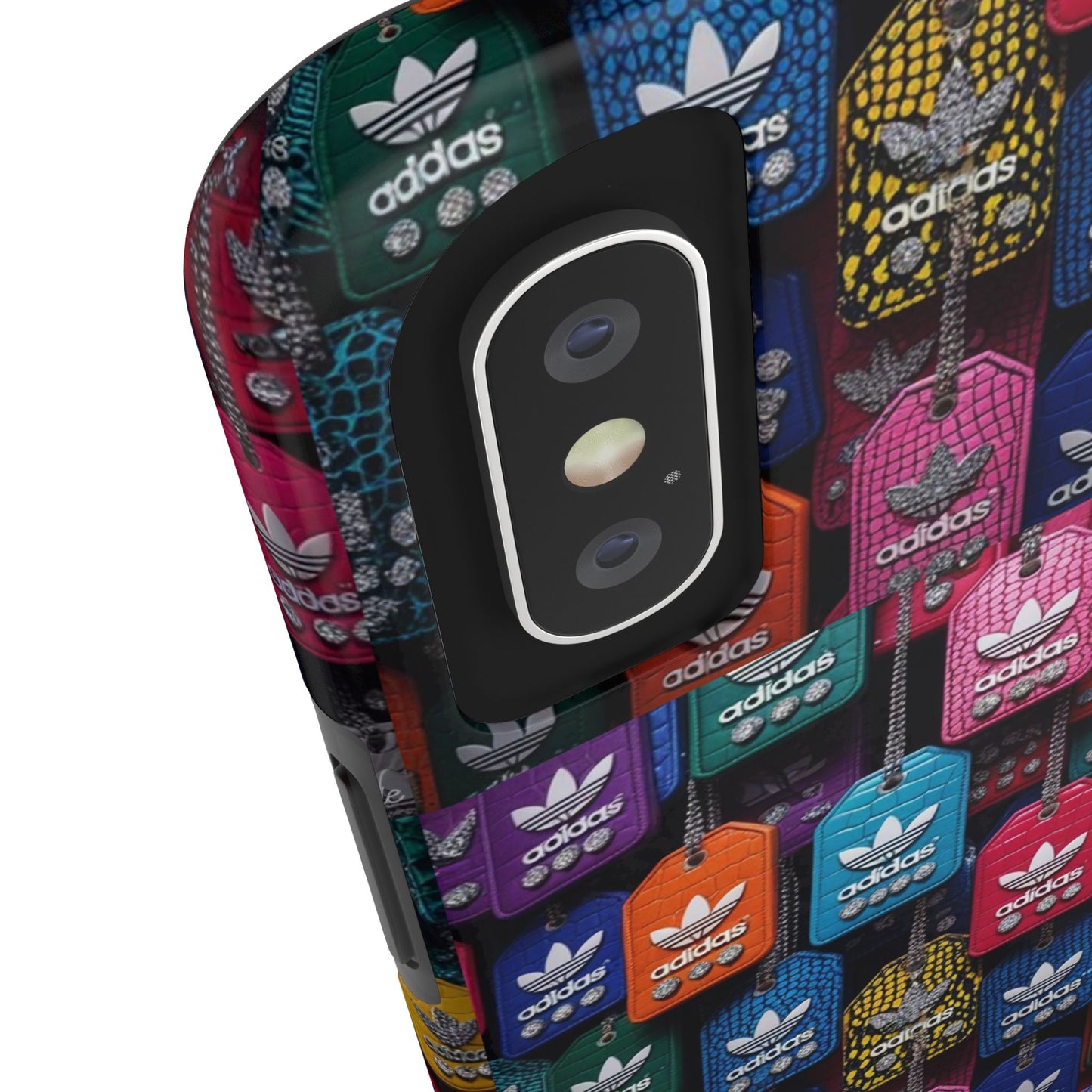 Los Angelez Made x Adidas Leather Tags Tough Phone Case