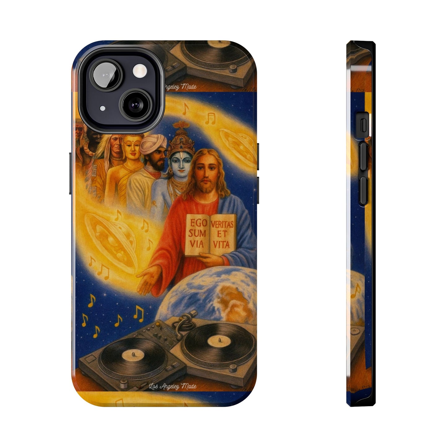 Los Angelez Made x God Is A DJ Tough Phone Case