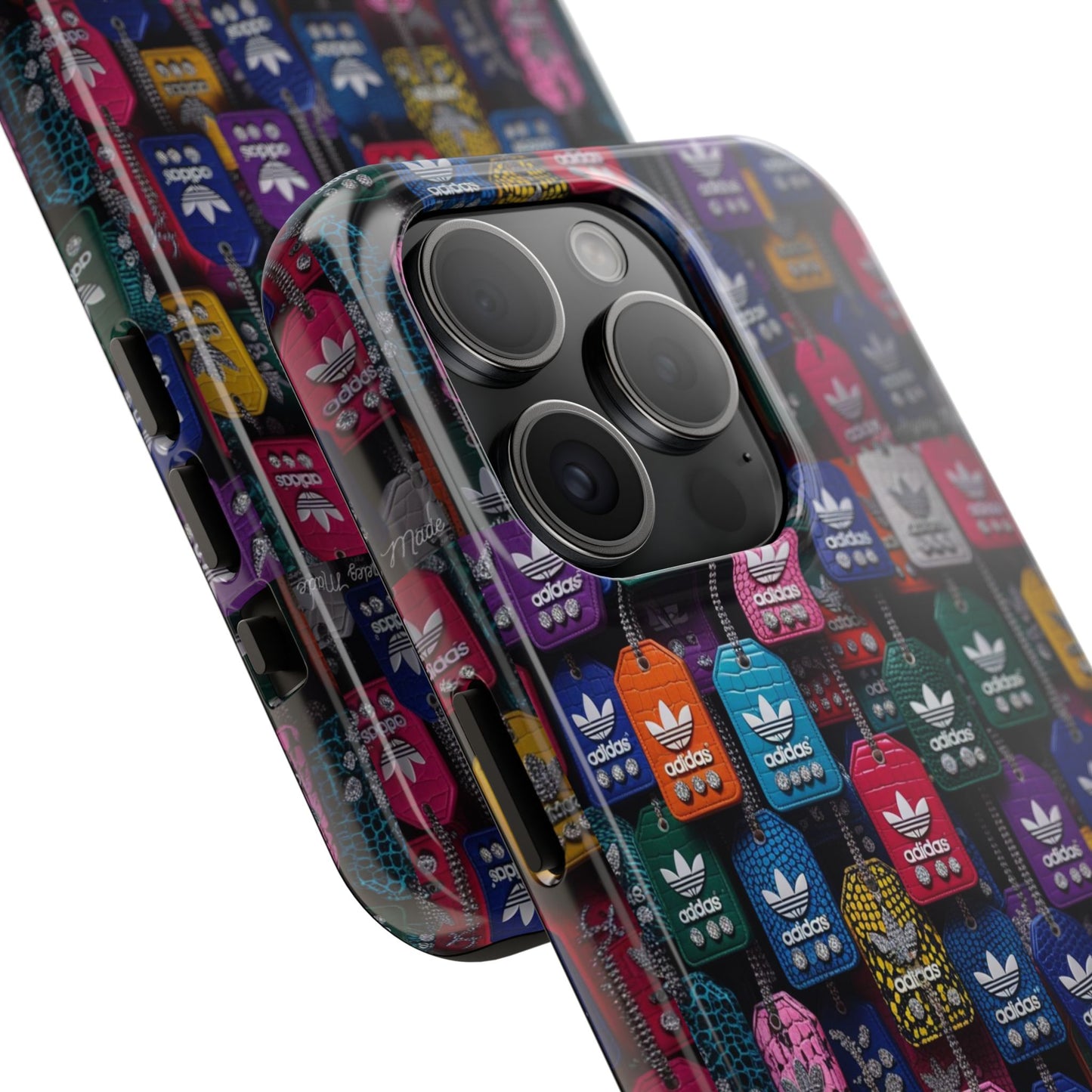 Los Angelez Made x Adidas Leather Tags Tough Phone Case