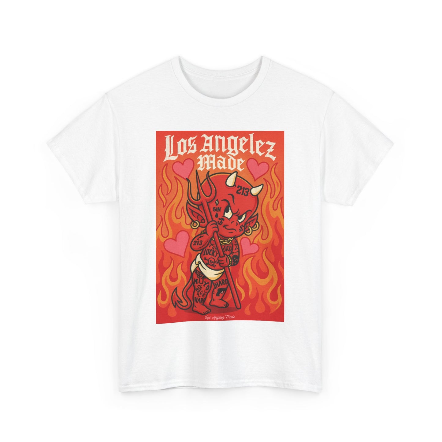 Los Angelez Made x Baby Devil Unisex Heavy Cotton T-Shirt