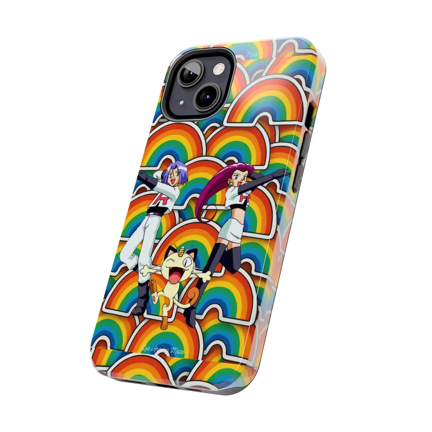 Los Angelez Made x Team Rocket Rainbow Emoji Tough Phone Case