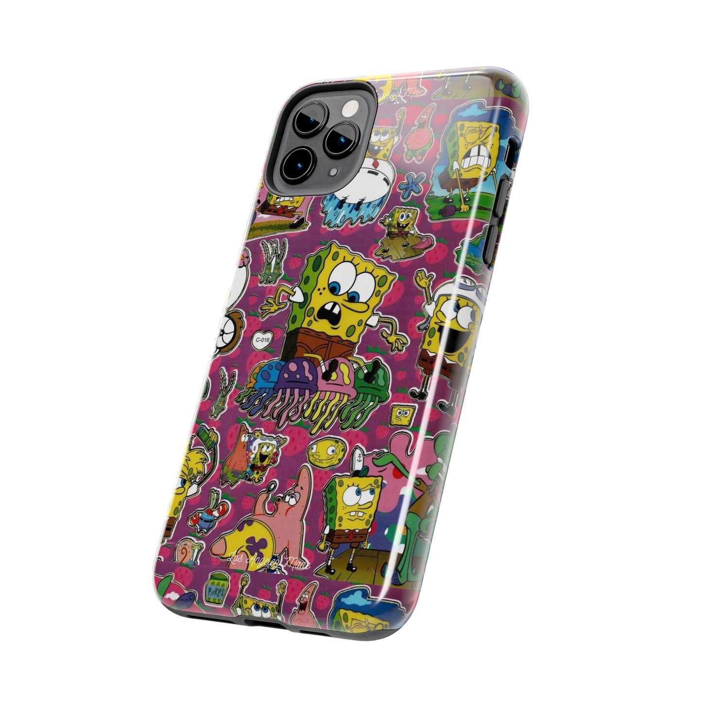 Los Angelez Made x SpongeBob Sticker Sheet Tough Phone Case