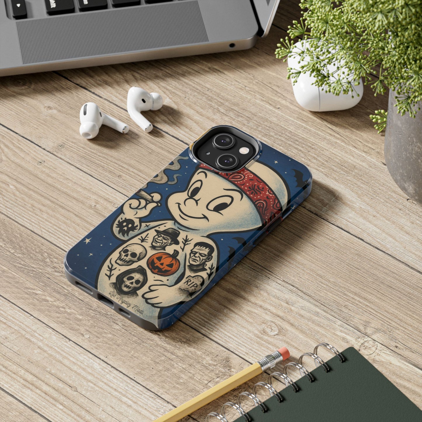 Los Angelez Made x Casper The Smokey Ghost Tough Phone Case