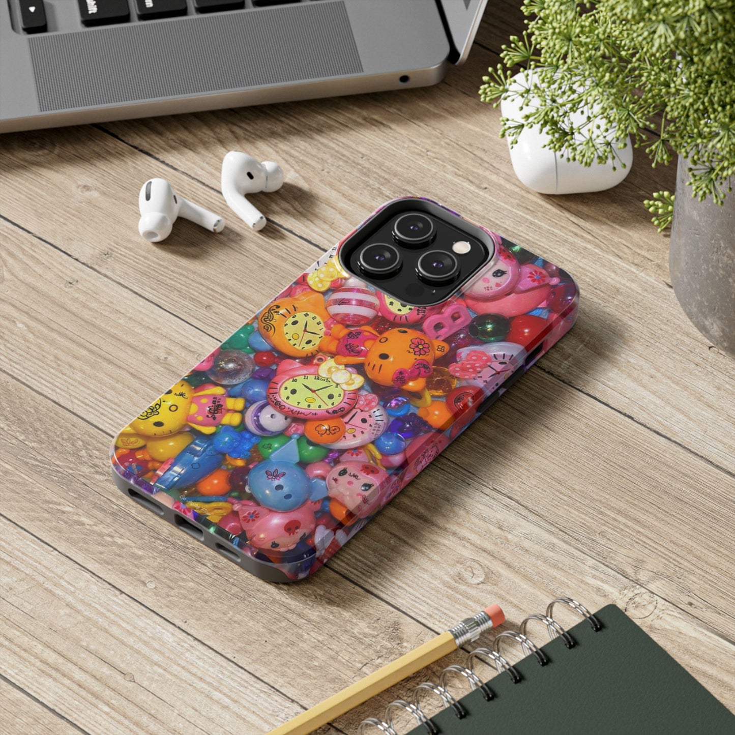 Los Angelez Made x Hello Kitty Charms Tough Phone Case