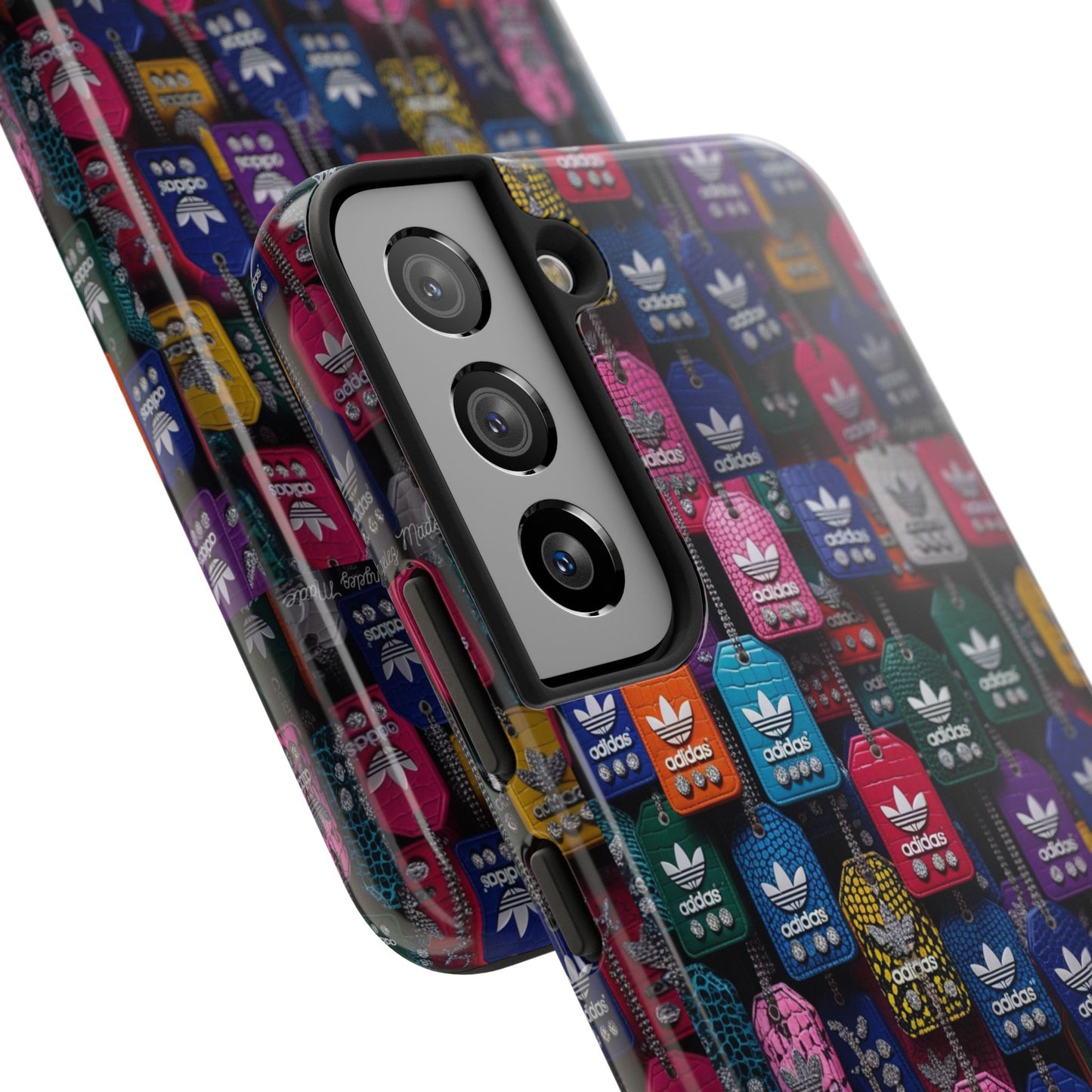 Los Angelez Made x Adidas Leather Tags Tough Phone Case