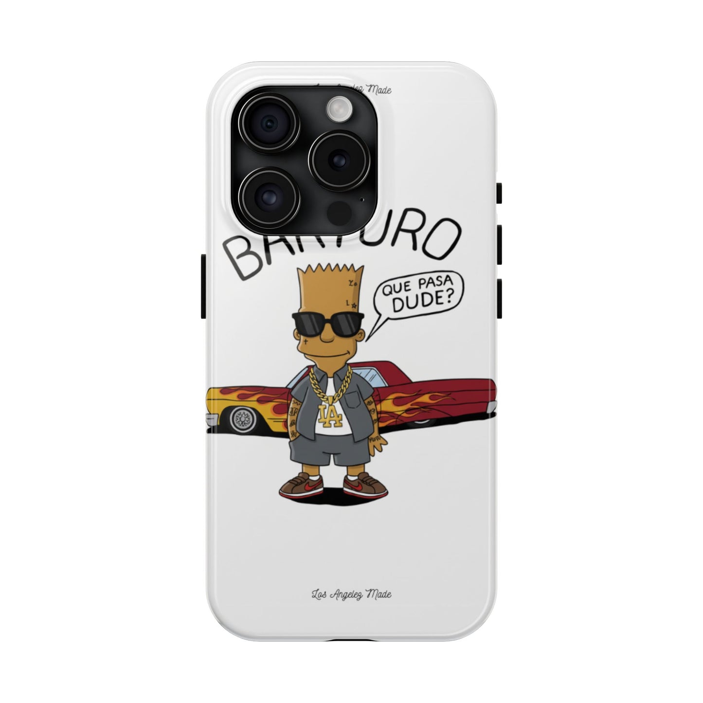 Los Angelez Made x Barturo "Que Pasa Dude?" Tough Phone Case