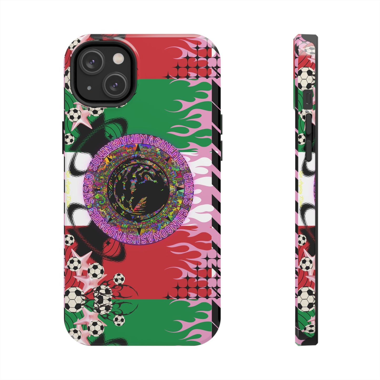 Los Angelez Made x Mexican Flag Tough Phone Case