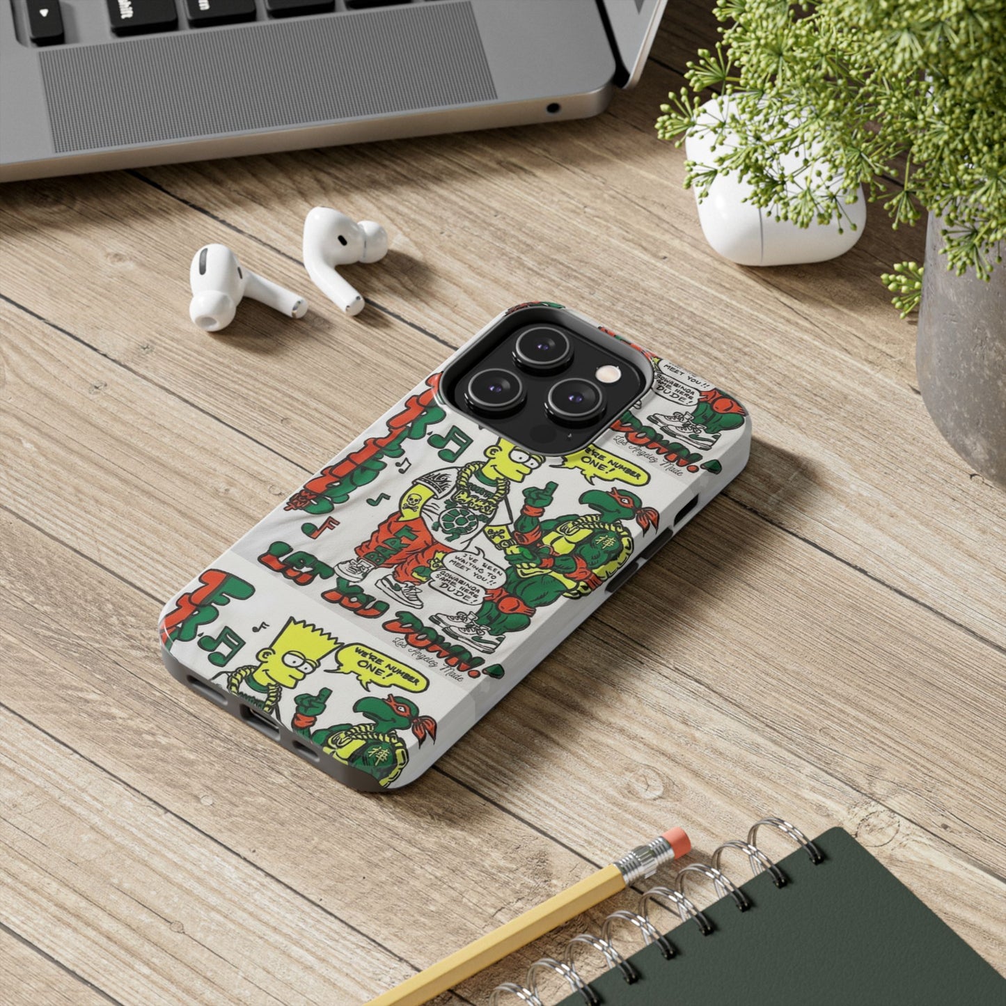 Los Angelez Made x Bart & TMNT Tough Phone Case