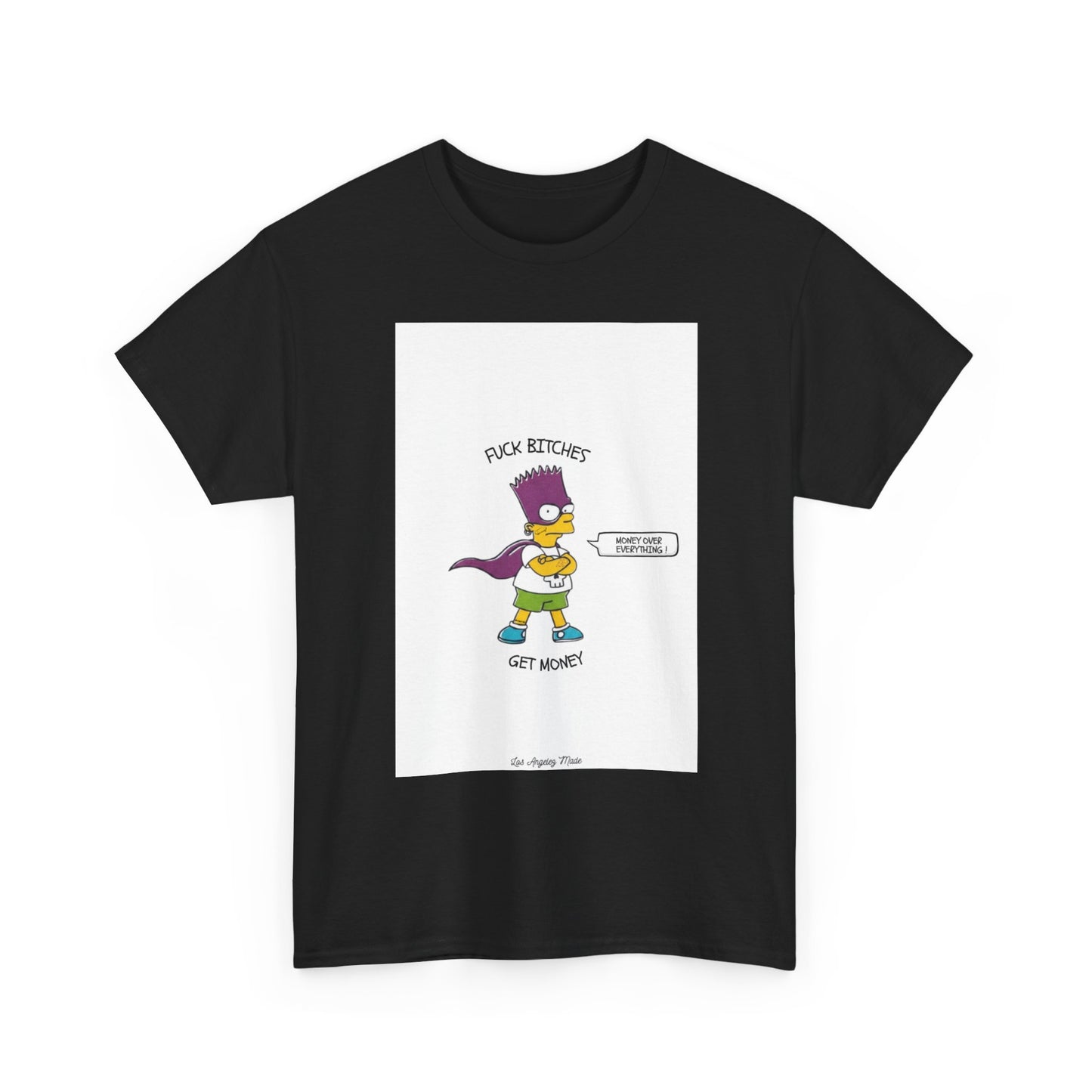 Los Angelez Made x Bart Get Money Unisex Heavy Cotton T-Shirt