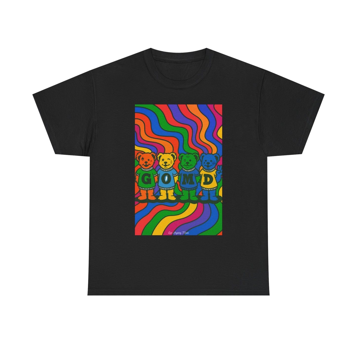 Los Angelez Made x G.O.M.D. Cheer Bears Unisex Heavy Cotton T-Shirt