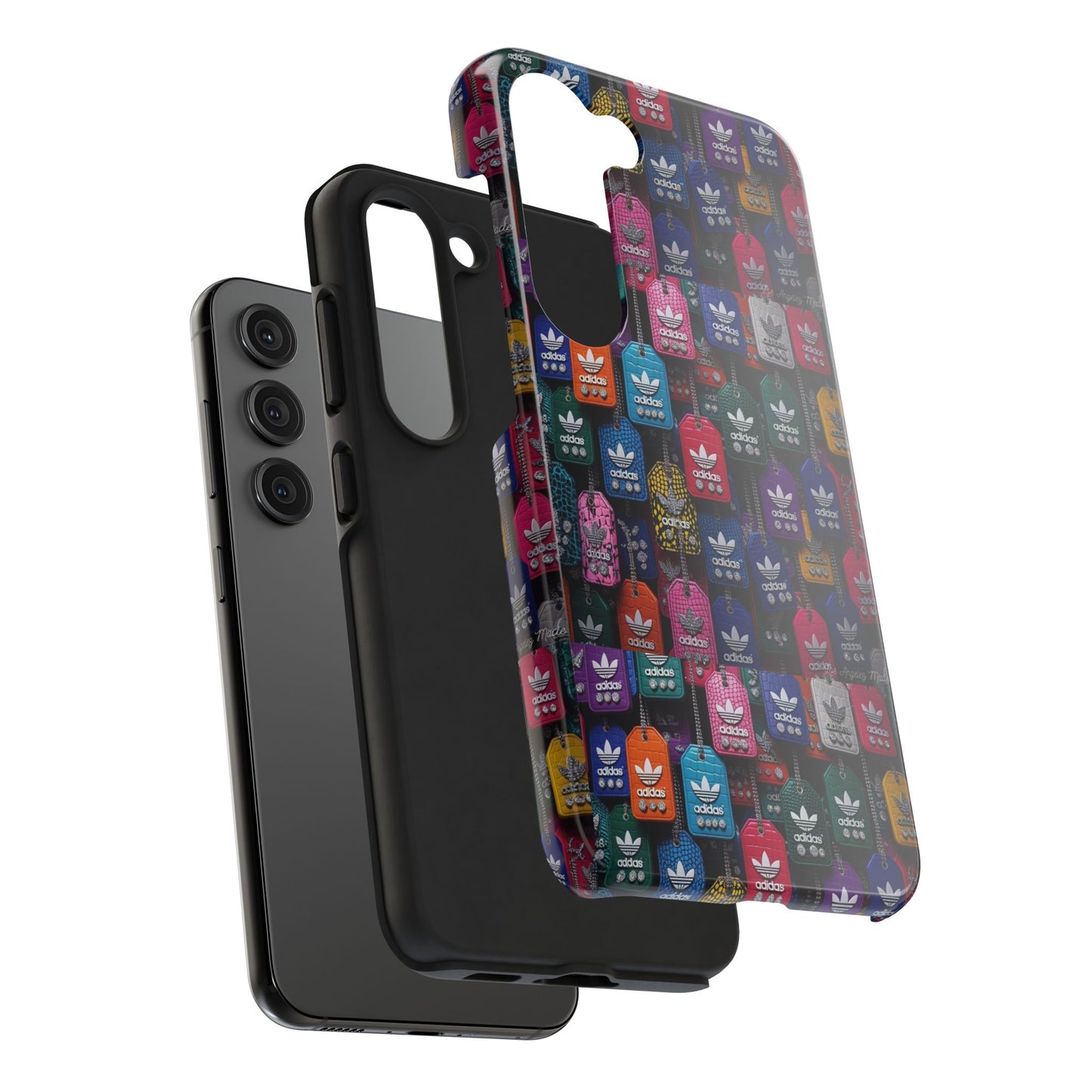 Los Angelez Made x Adidas Leather Tags Tough Phone Case
