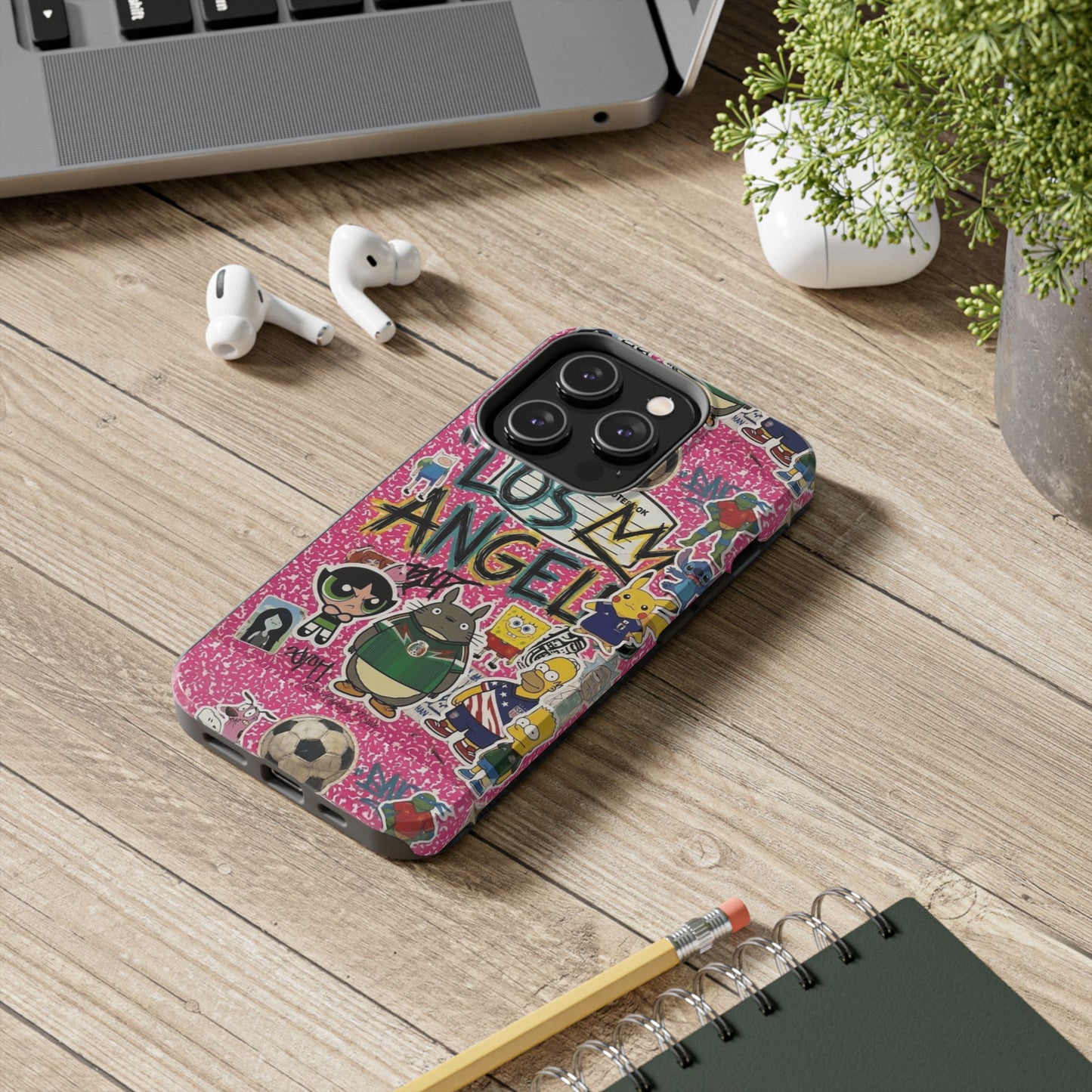 Los Angelez Made x Composition Book Tough Phone Case