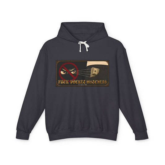 Los Angelez Made x Fuck Pocket Watchers Hoodie Unisex Lightweight Hooded Sweatshirt