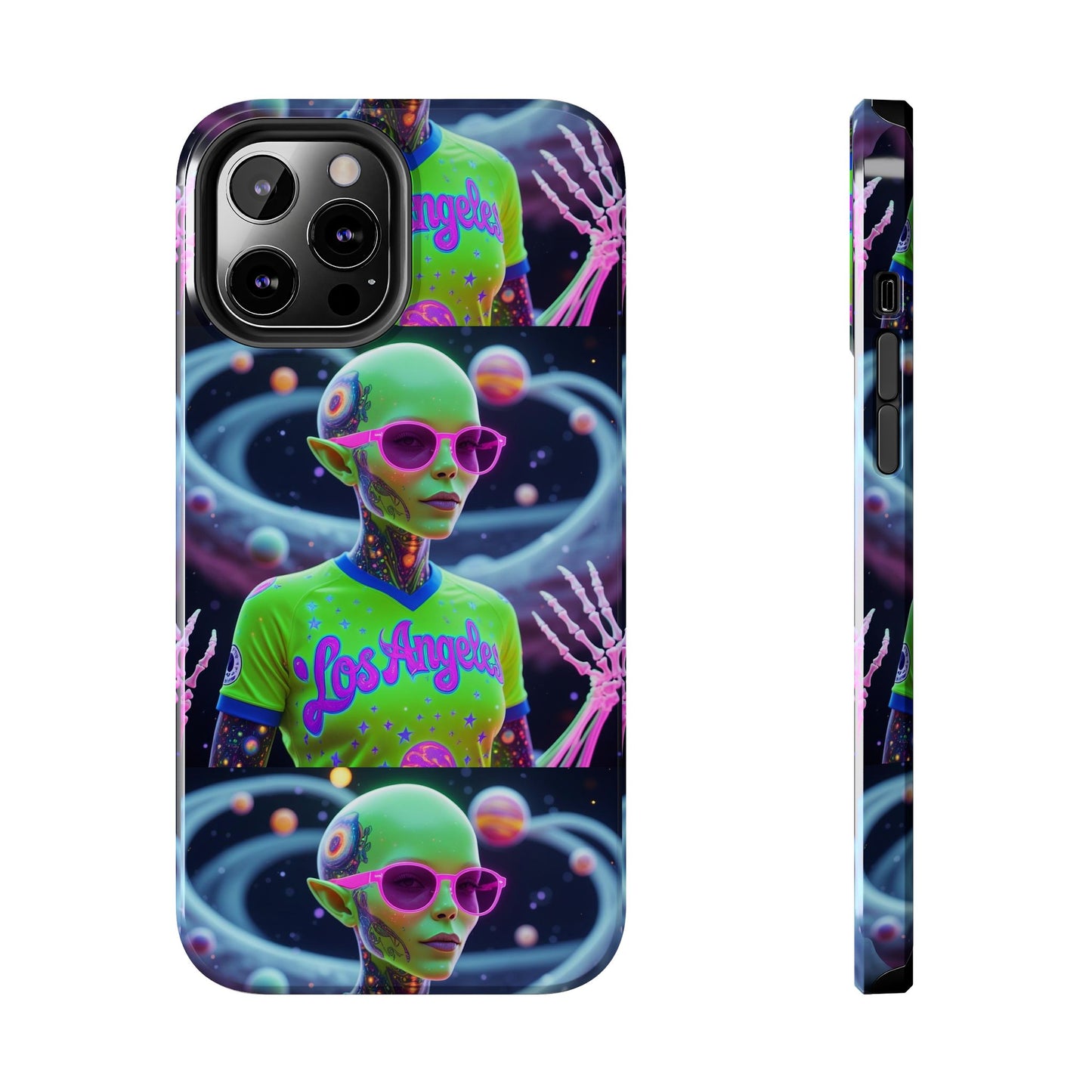 Los Angelez Made x Neon Alien Tough Phone Case