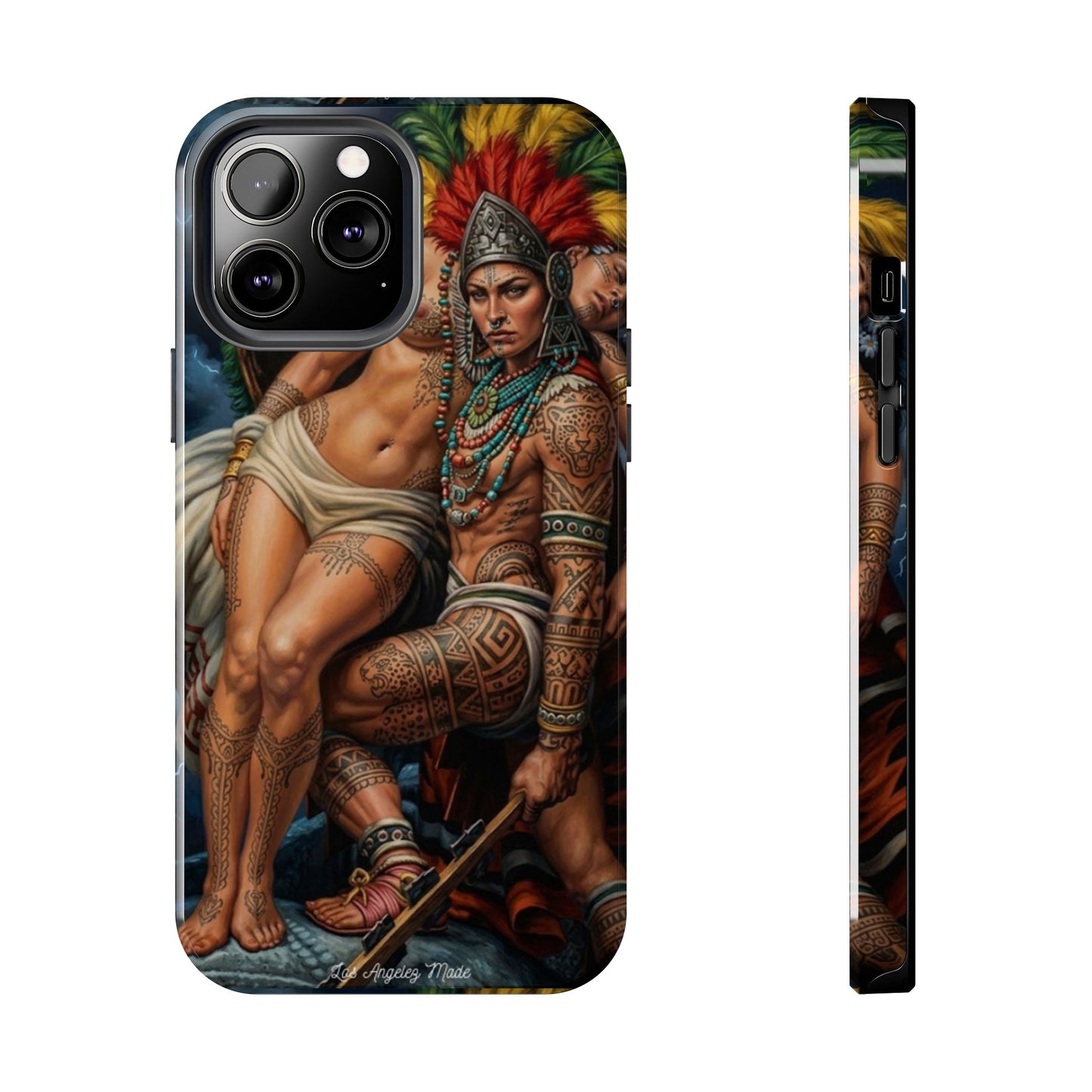 Los Angelez Made x Aztec Lesbian Pride Tough Phone Case