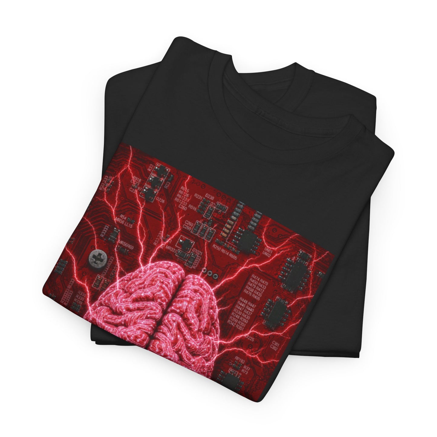 Los Angelez Made x Neural Circuit Unisex Heavy Cotton T-Shirt
