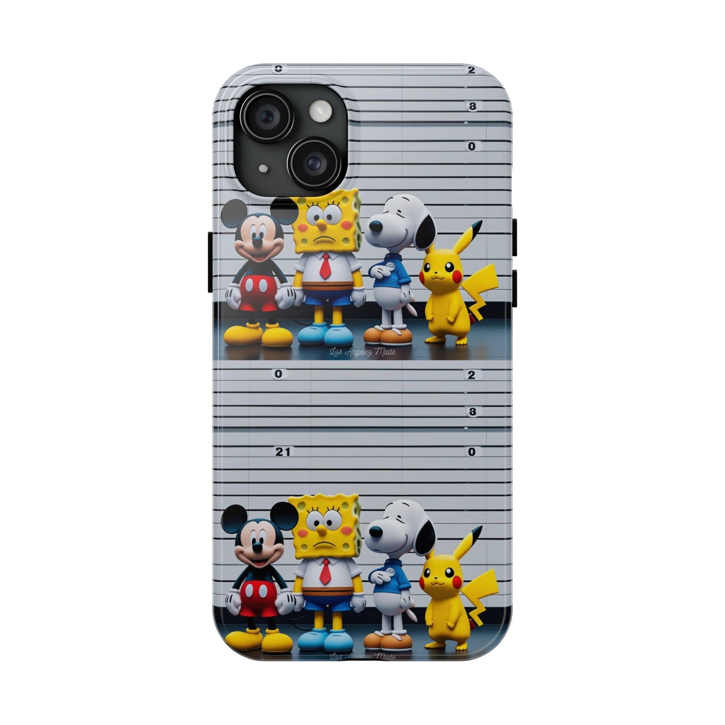 Los Angelez Made x Cartoon Police Line Up Tough Phone Case