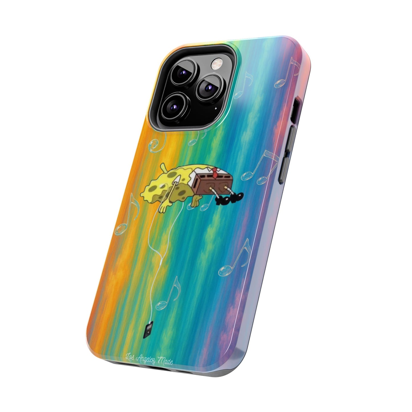 Los Angelez Made x Spongebob Music Is Life Tough Phone Case