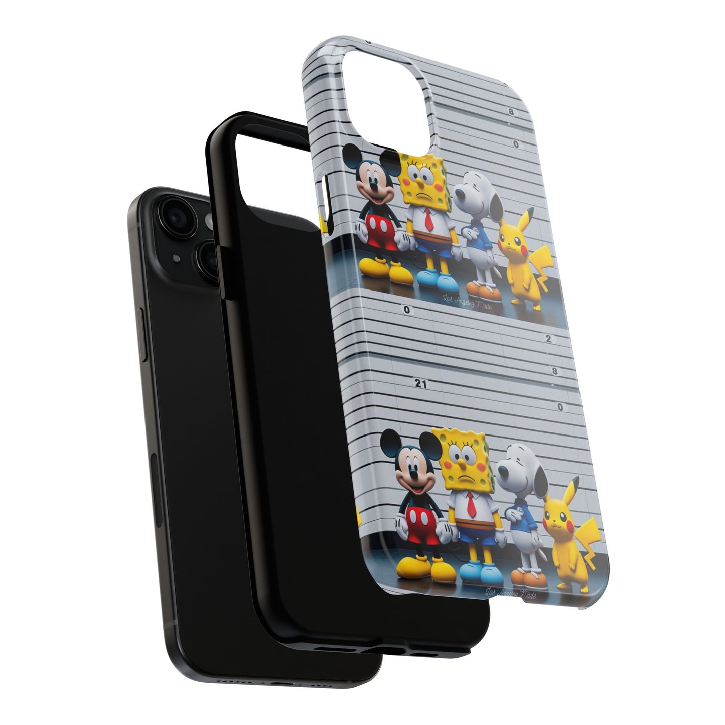 Los Angelez Made x Cartoon Police Line Up Tough Phone Case