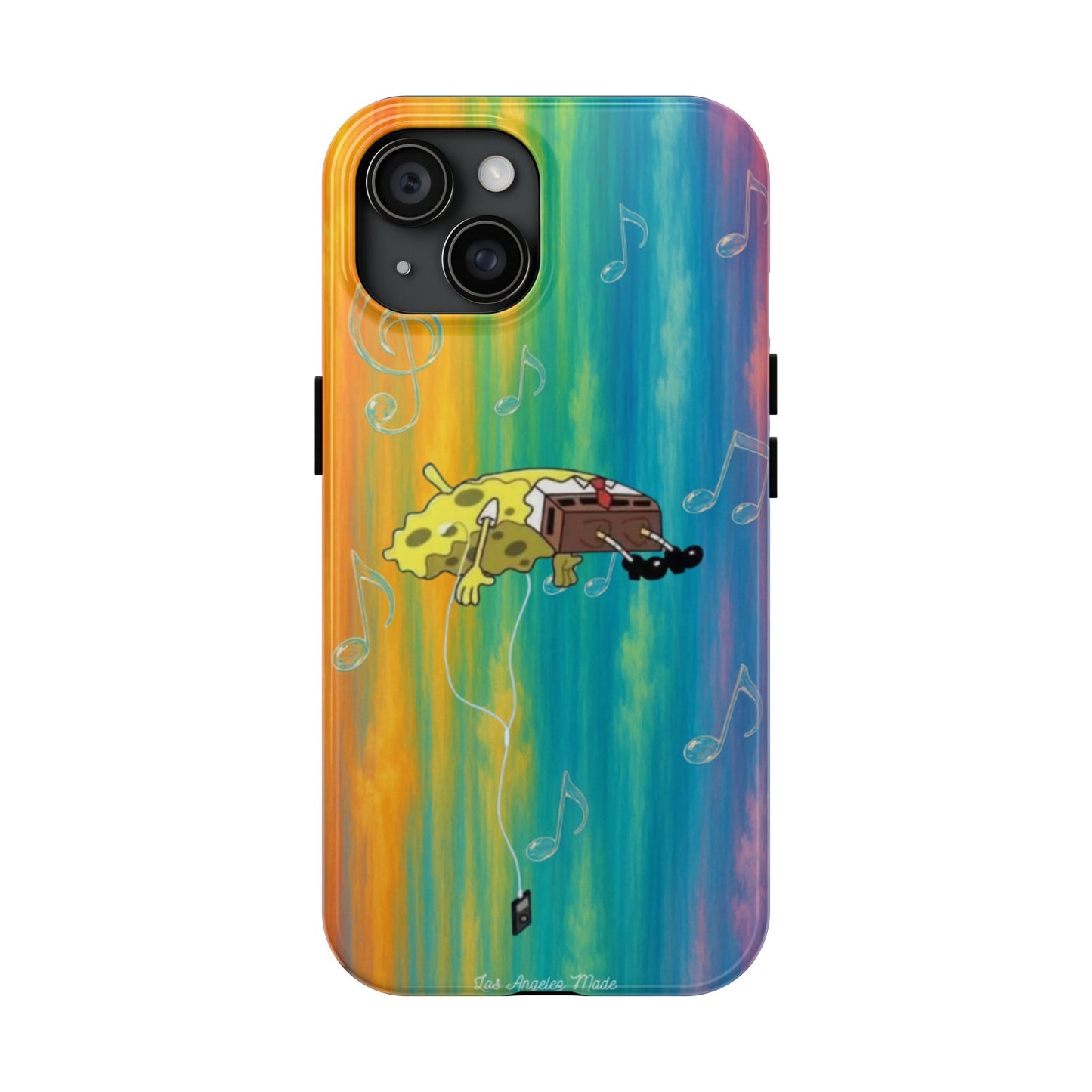 Los Angelez Made x Spongebob Music Is Life Tough Phone Case