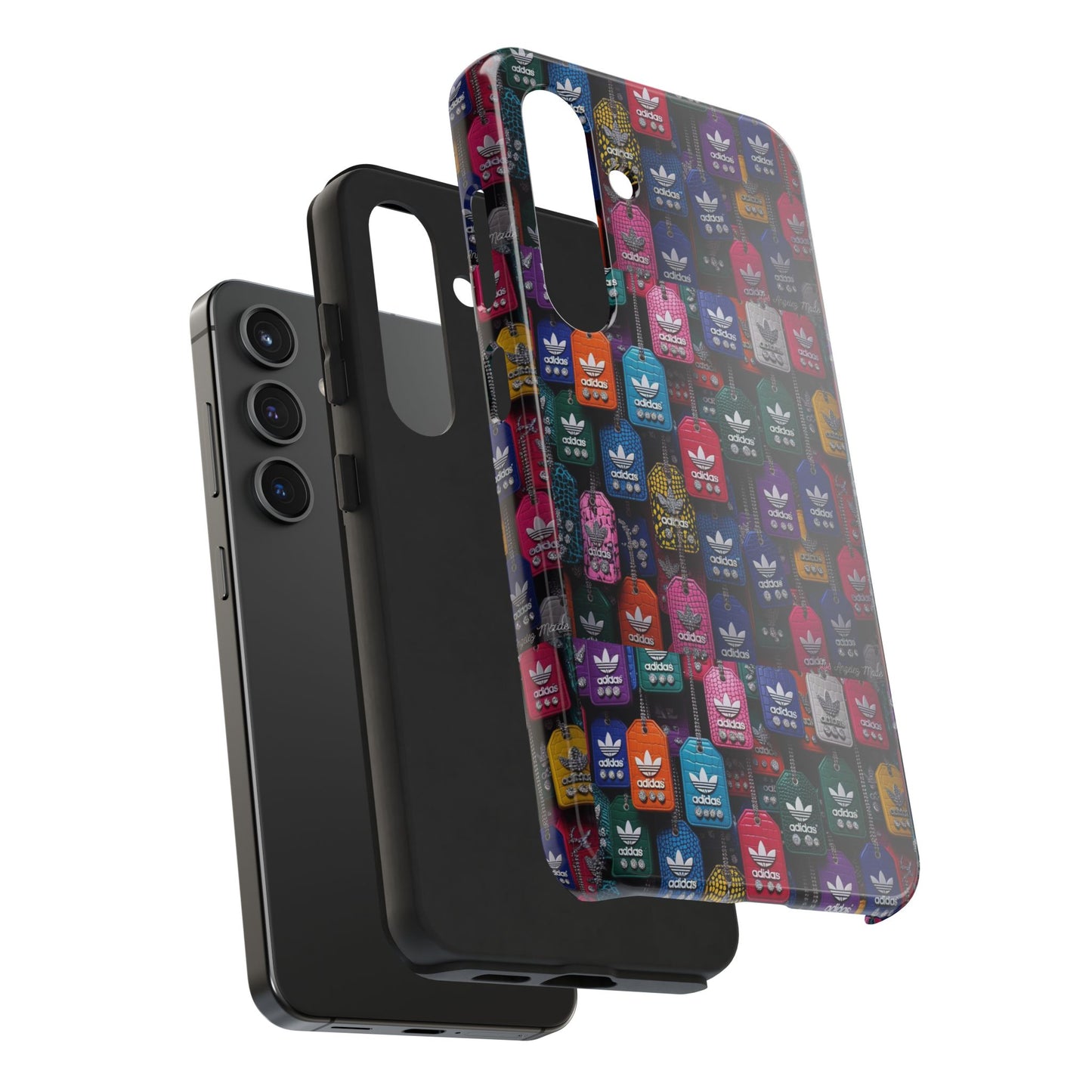 Los Angelez Made x Adidas Leather Tags Tough Phone Case