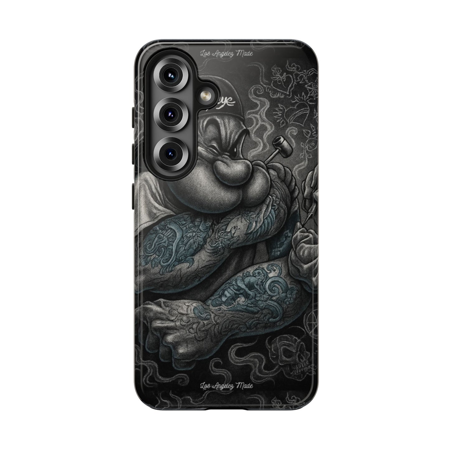 Los Angelez Made x Popeye Getting Tatted Tough Phone Case