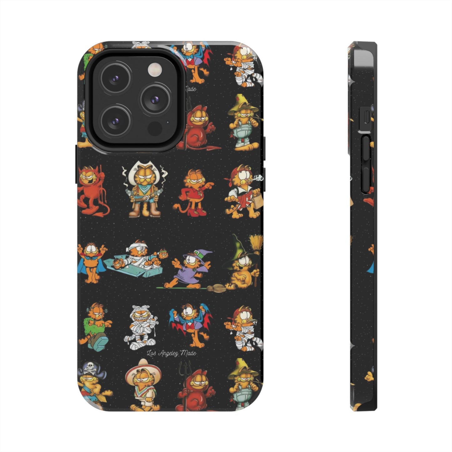 Los Angelez Made x Garfield Halloween Sticker Sheet Tough Phone Case