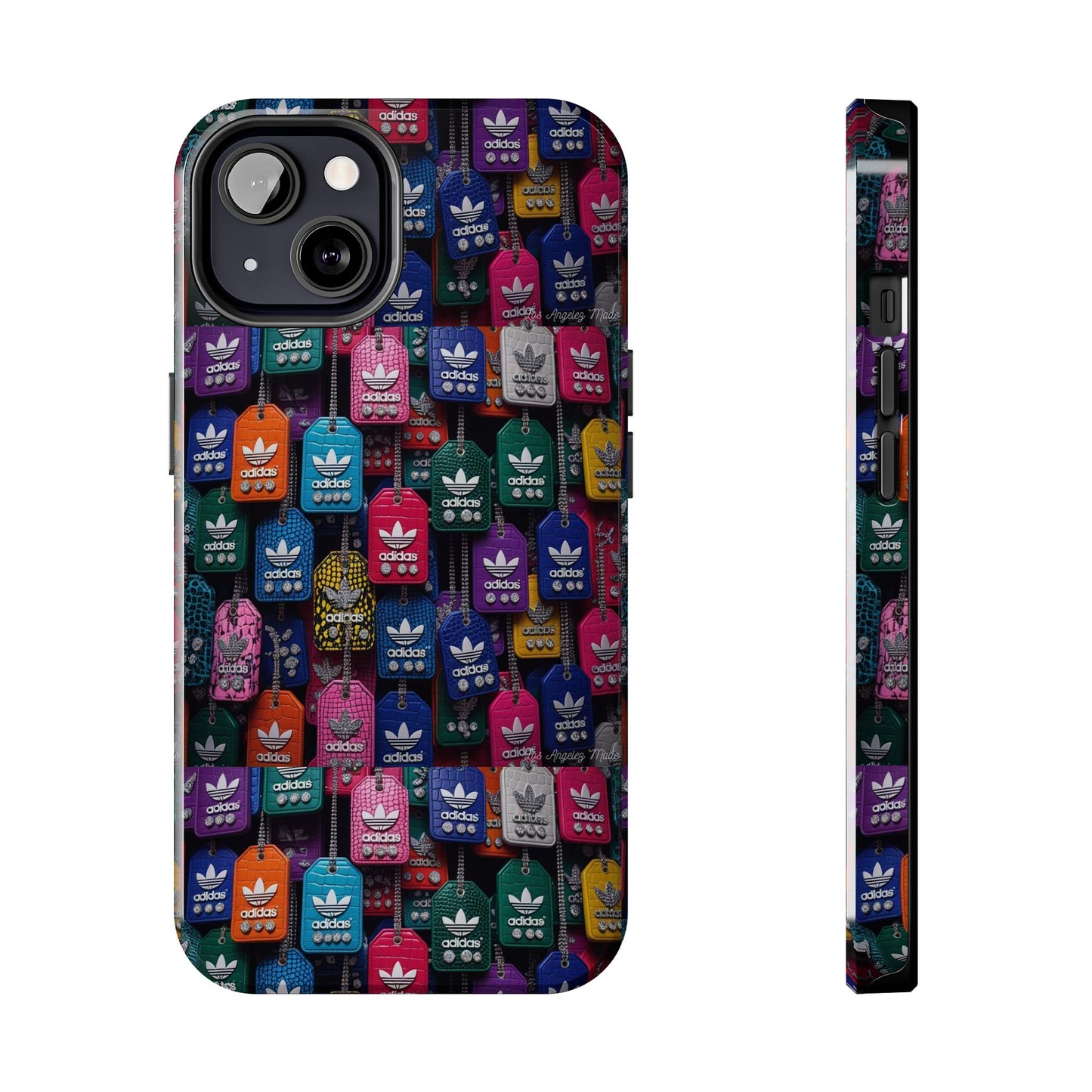 Los Angelez Made x Adidas Leather Tags Tough Phone Case