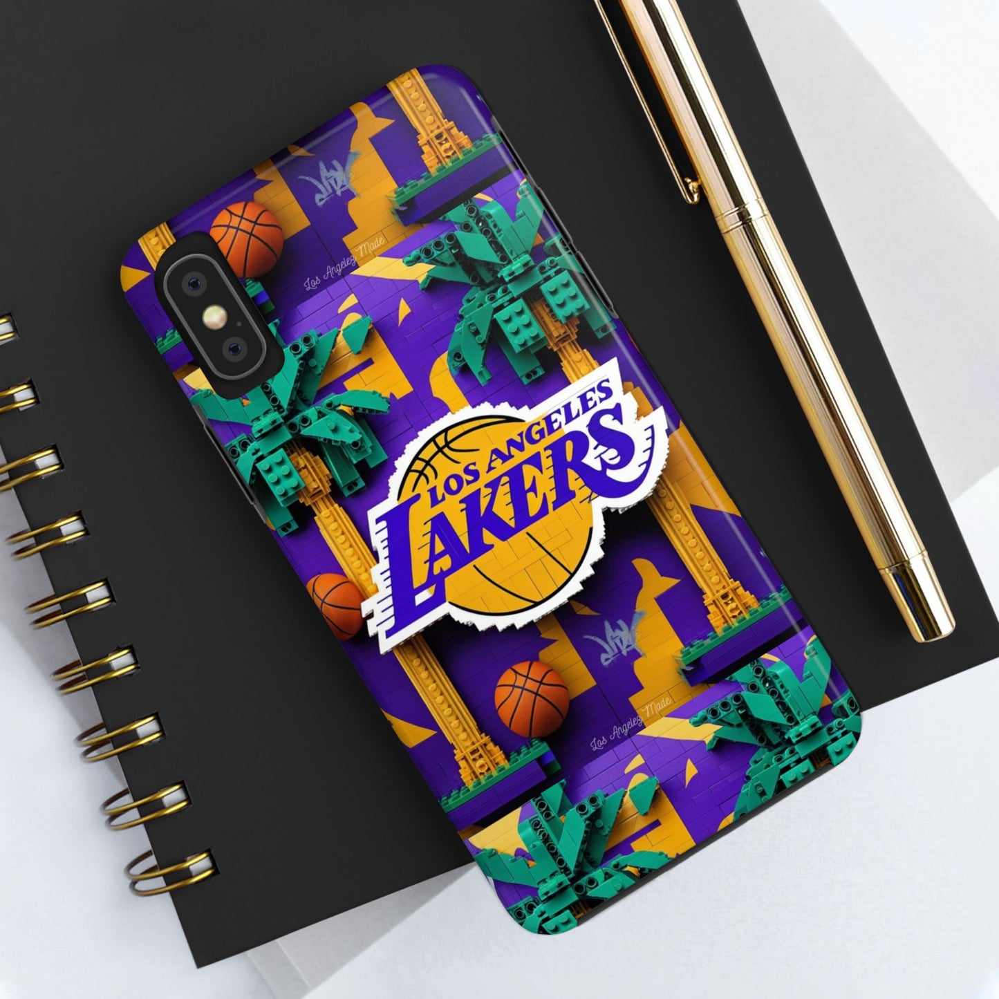 Los Angelez Made x Lego Los Angeles Lakers Tough Phone Case