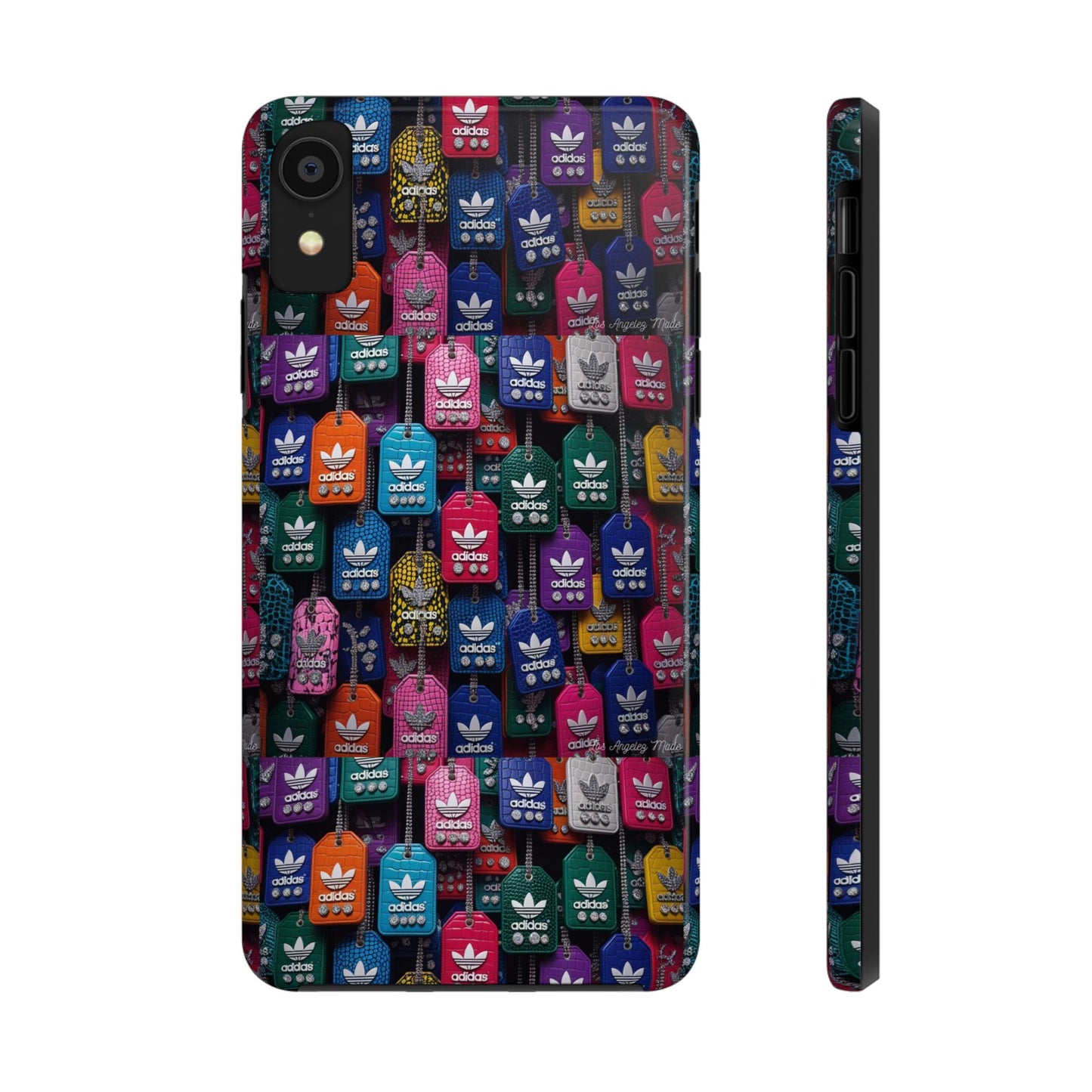 Los Angelez Made x Adidas Leather Tags Tough Phone Case