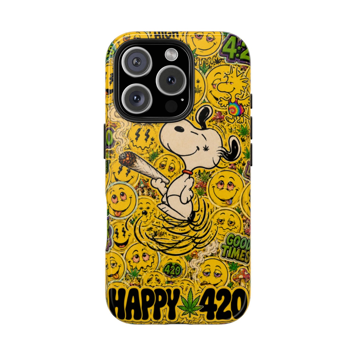 Los Angelez Made x 420 Happy Snoopy Tough Phone Case