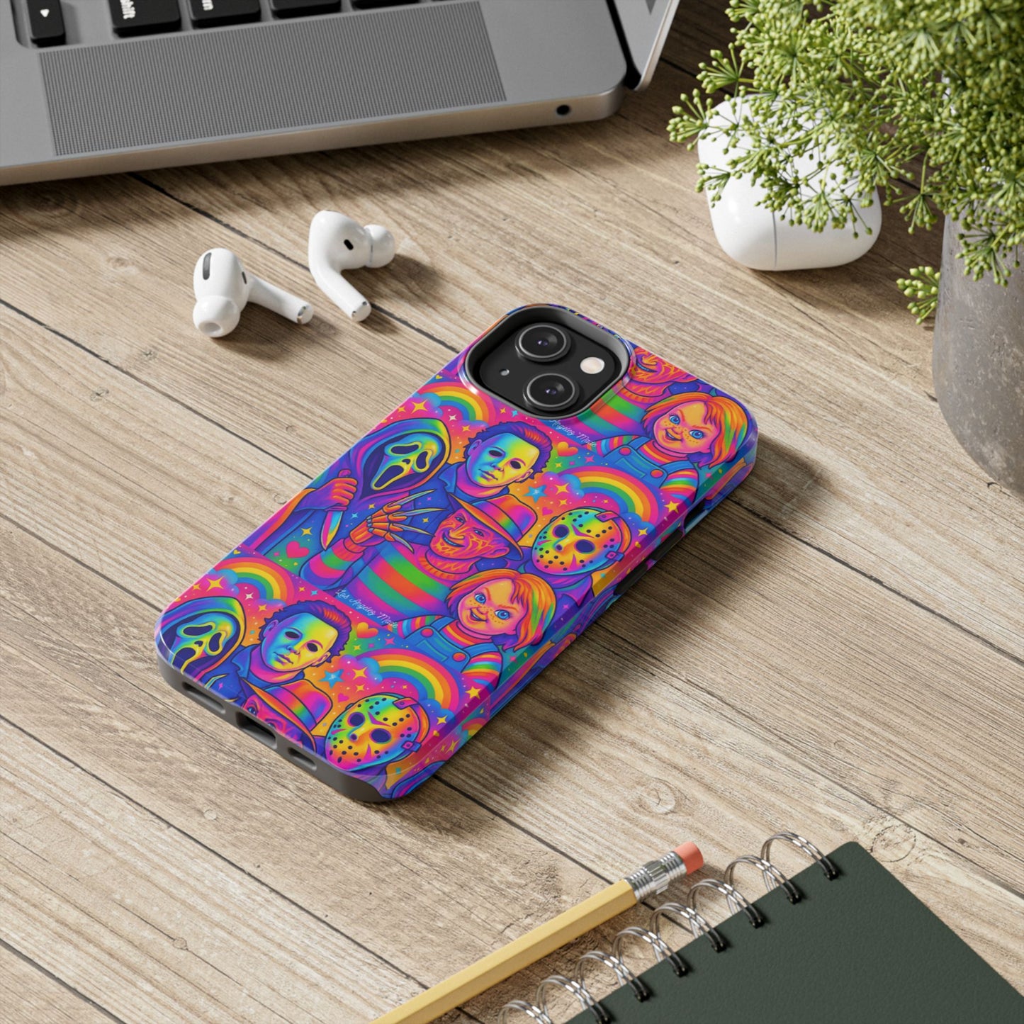 Los Angelez Made x Lisa Frank Horror Villains Tough Phone Case