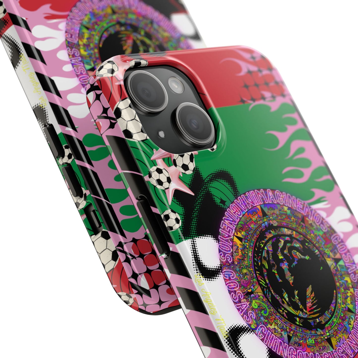 Los Angelez Made x Mexican Flag Tough Phone Case