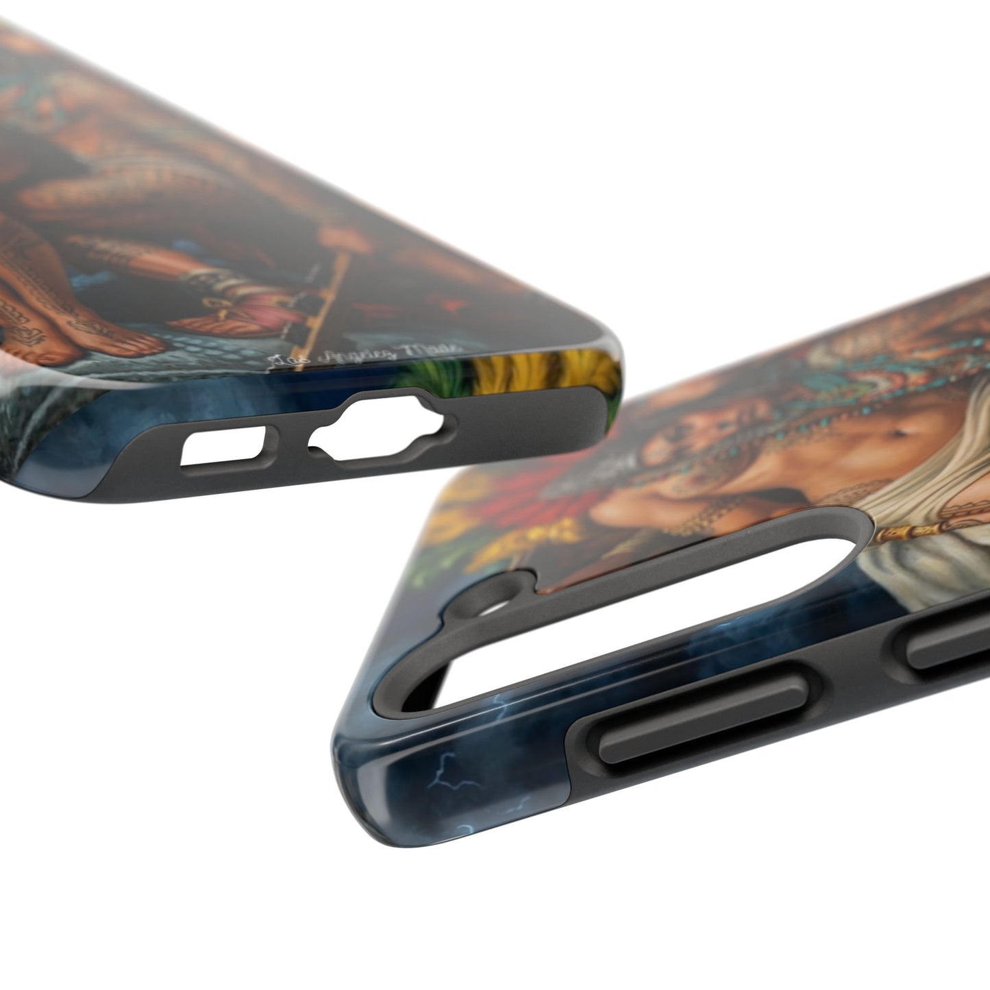 Los Angelez Made x Aztec Lesbian Pride Tough Phone Case